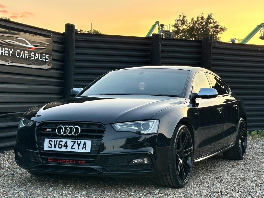 Audi S5 3.0 Tfsi V6 Black Edition S Tronic Quattro White #22