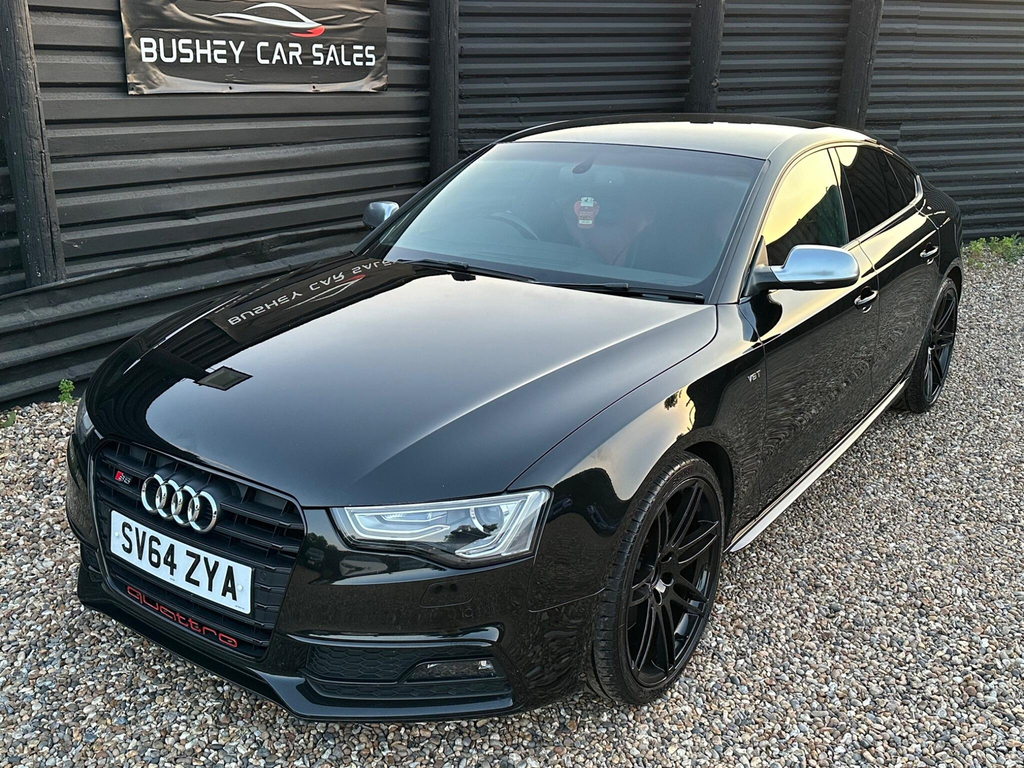 Audi S5 3.0 Tfsi V6 Black Edition S Tronic Quattro White #43