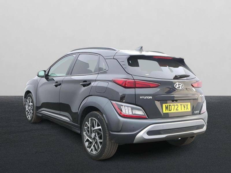 Hyundai Kona 1.6 Gdi Hybrid Premium Dct Black #3