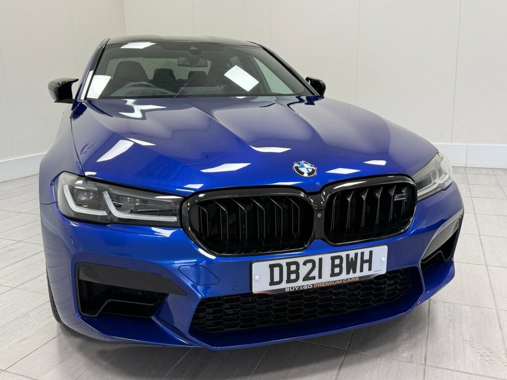 BMW M5 4.4L Competition Blue #6