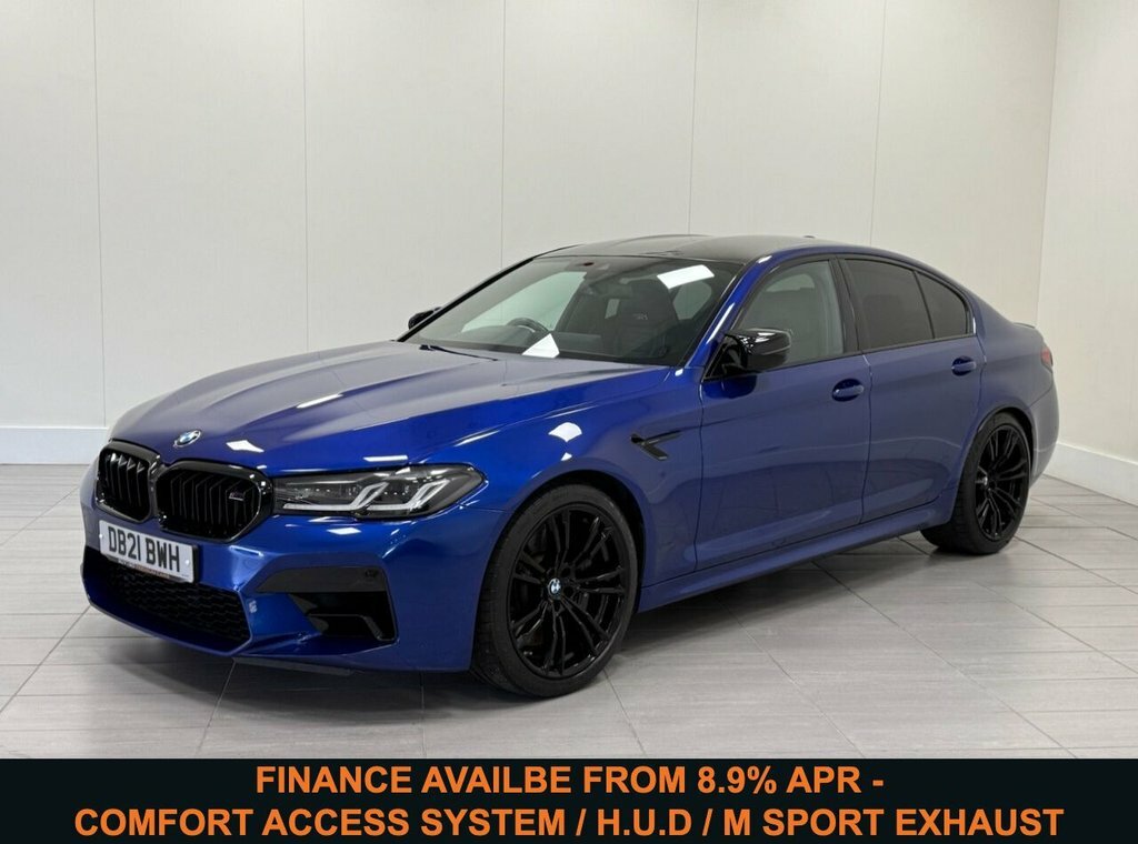 BMW M5 4.4L Competition Blue