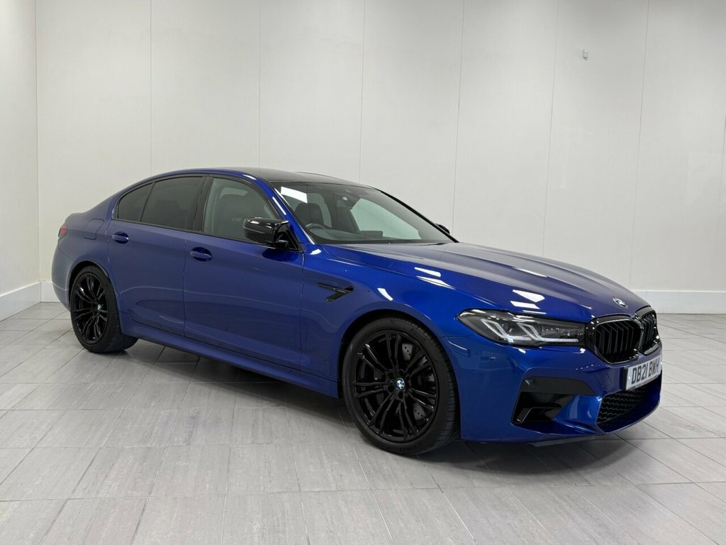 BMW M5 4.4L Competition Blue #5