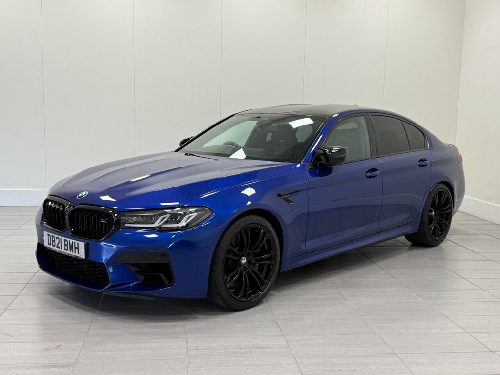 BMW M5 4.4L Competition Blue