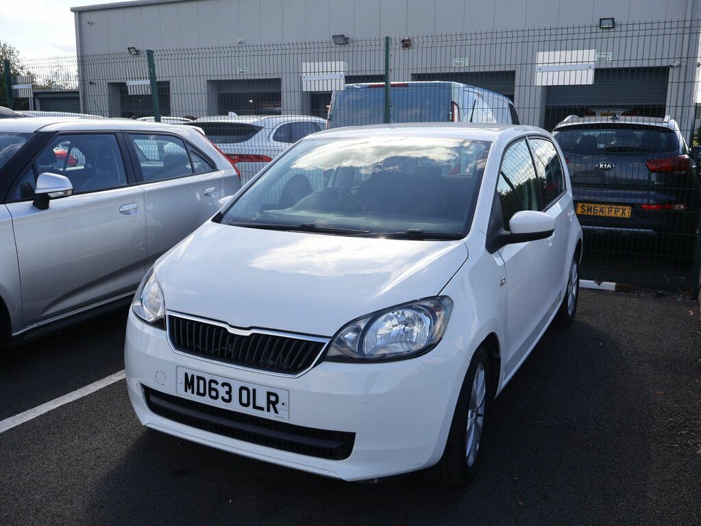 Skoda Citigo 2014 1.0 Mpi Greentech Elegance Hatchback Petr White #3