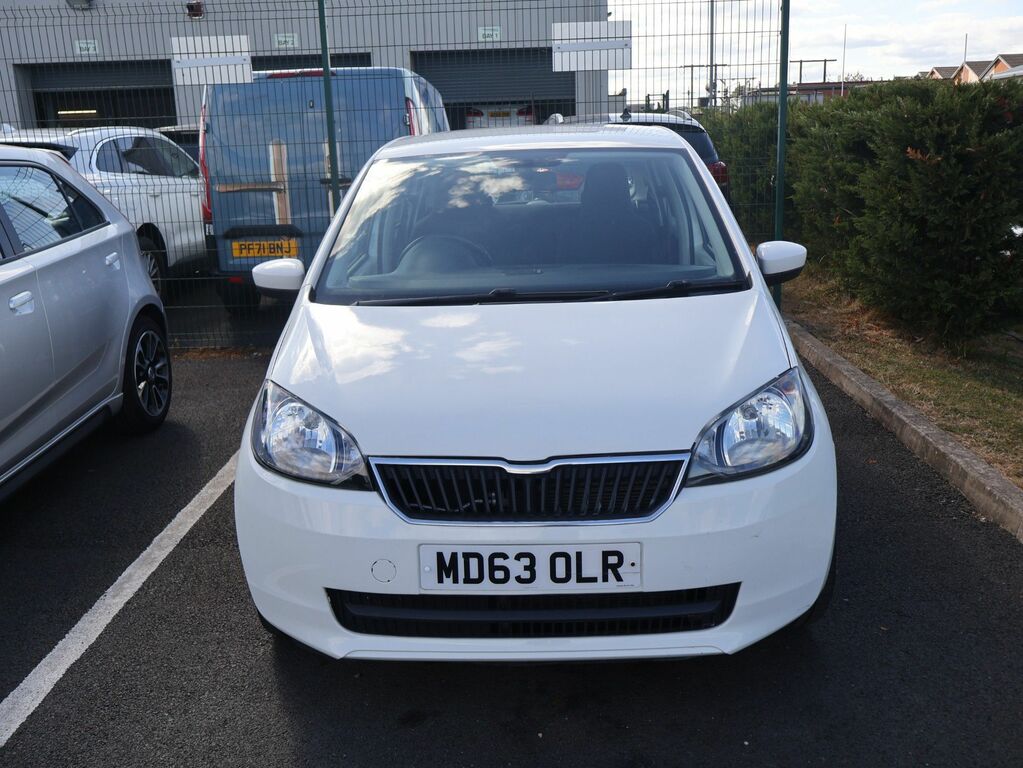 Skoda Citigo 2014 1.0 Mpi Greentech Elegance Hatchback Petr White #2