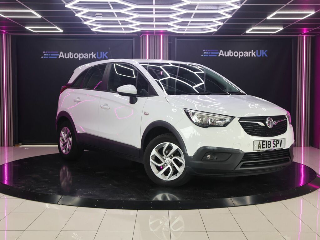 Vauxhall Crossland X 2018 1.6 Turbo D Ecotec Se Suv E White