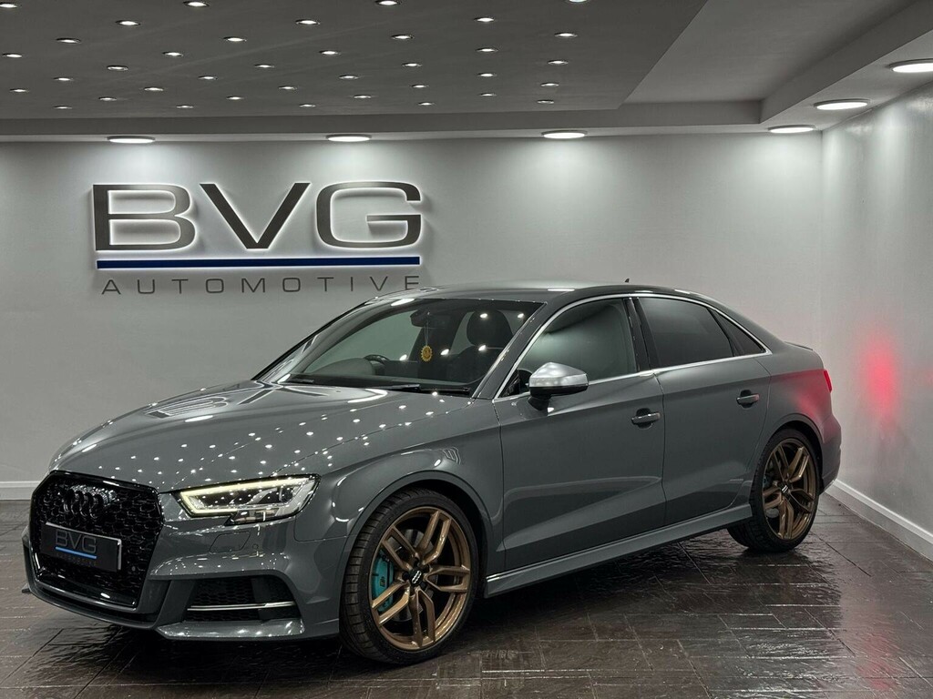 Audi S3 Saloon 2.0 Tfsi S Tronic Quattro Euro 6 Ss KM18TNE Grey #3