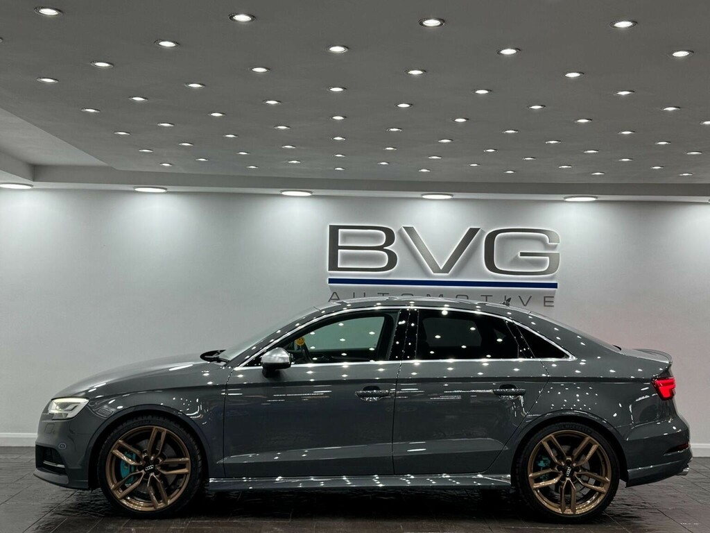 Audi S3 Saloon 2.0 Tfsi S Tronic Quattro Euro 6 Ss KM18TNE Grey #4