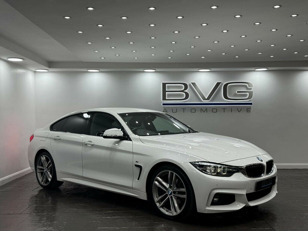 BMW 4 Series Gran Coupe Hatchback 2.0 420D M Sport Euro 6 Ss YV18AEZ White