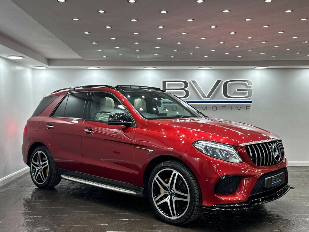 Mercedes-Benz GLE Class 3.0 Gle350d V6 Designo Line G-tronic 4Matic Euro 6 Red