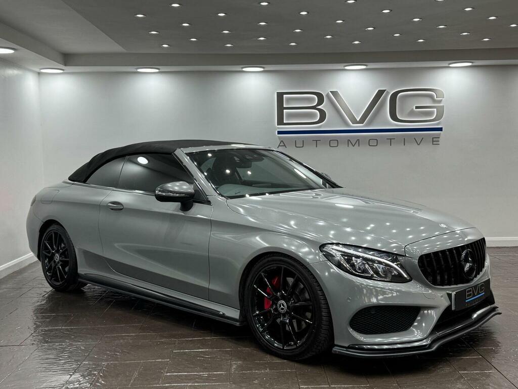 Mercedes-Benz C Class Convertible 2.1 C250d Amg Line Cabriolet G-tronic Grey #2