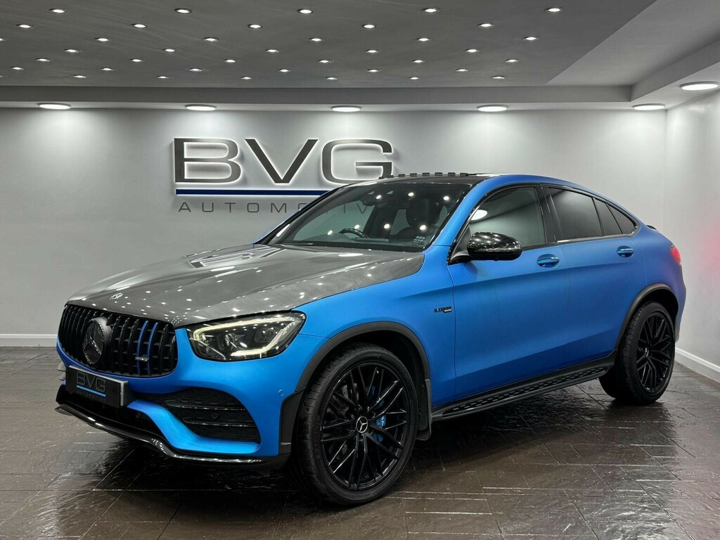 Mercedes-Benz GLC Class 3.0 Glc43 V6 Amg Premium Plus Coupe G-tronic 4M Blue #3