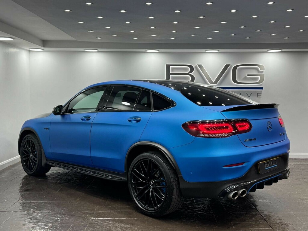 Mercedes-Benz GLC Class 3.0 Glc43 V6 Amg Premium Plus Coupe G-tronic 4M Blue #6
