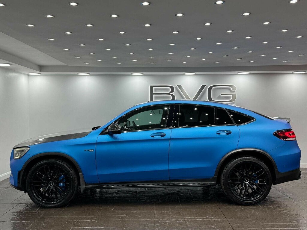 Mercedes-Benz GLC Class 3.0 Glc43 V6 Amg Premium Plus Coupe G-tronic 4M Blue #5