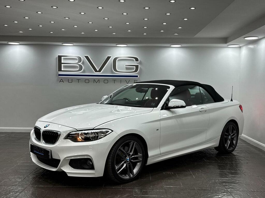 BMW 2 Series Convertible 2.0 220I M Sport Euro 6 Ss White #6