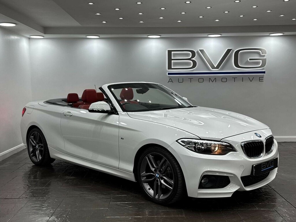 BMW 2 Series Convertible 2.0 220I M Sport Euro 6 Ss White