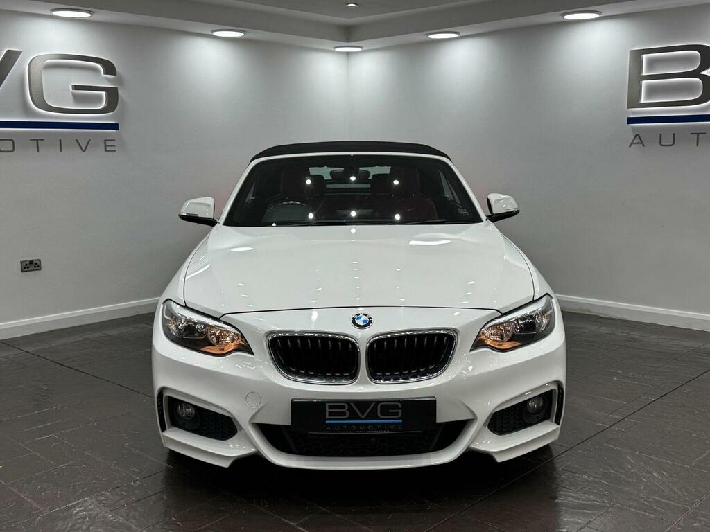 BMW 2 Series Convertible 2.0 220I M Sport Euro 6 Ss White #4