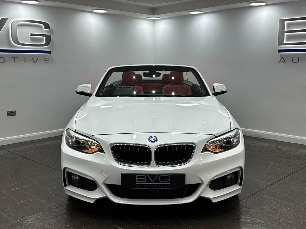 BMW 2 Series Convertible 2.0 220I M Sport Euro 6 Ss White #3