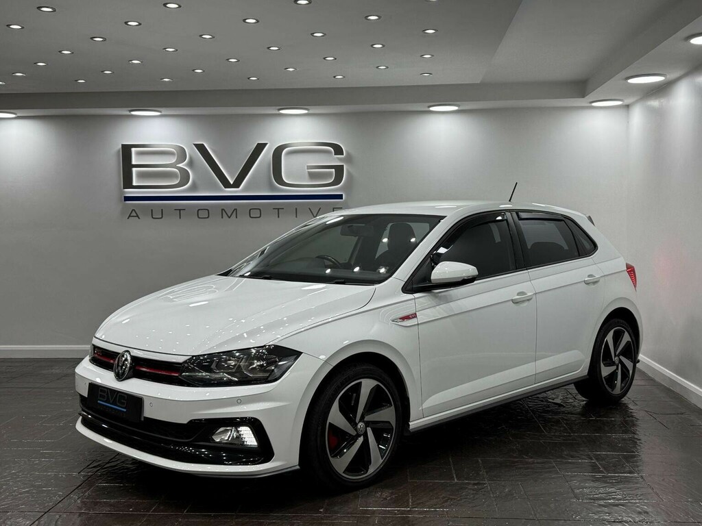 Volkswagen Polo Hatchback 2.0 Tsi Gti Dsg Euro 6 Ss 20181 YB18AYC White #3