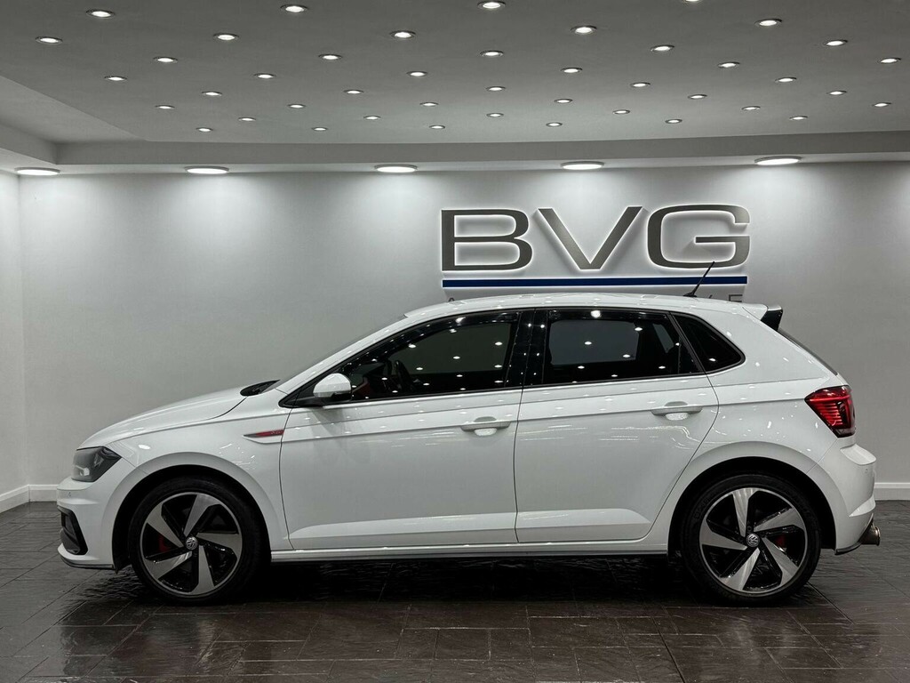 Volkswagen Polo Hatchback 2.0 Tsi Gti Dsg Euro 6 Ss 20181 YB18AYC White #5