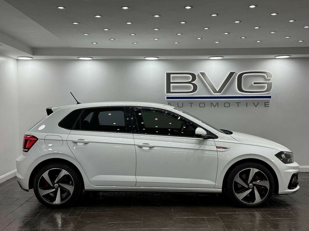 Volkswagen Polo Hatchback 2.0 Tsi Gti Dsg Euro 6 Ss 20181 YB18AYC White #4