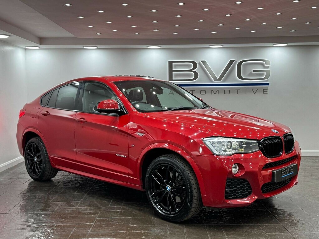 BMW X4 Suv 3.0 30D M Sport Xdrive Euro 6 Ss Red