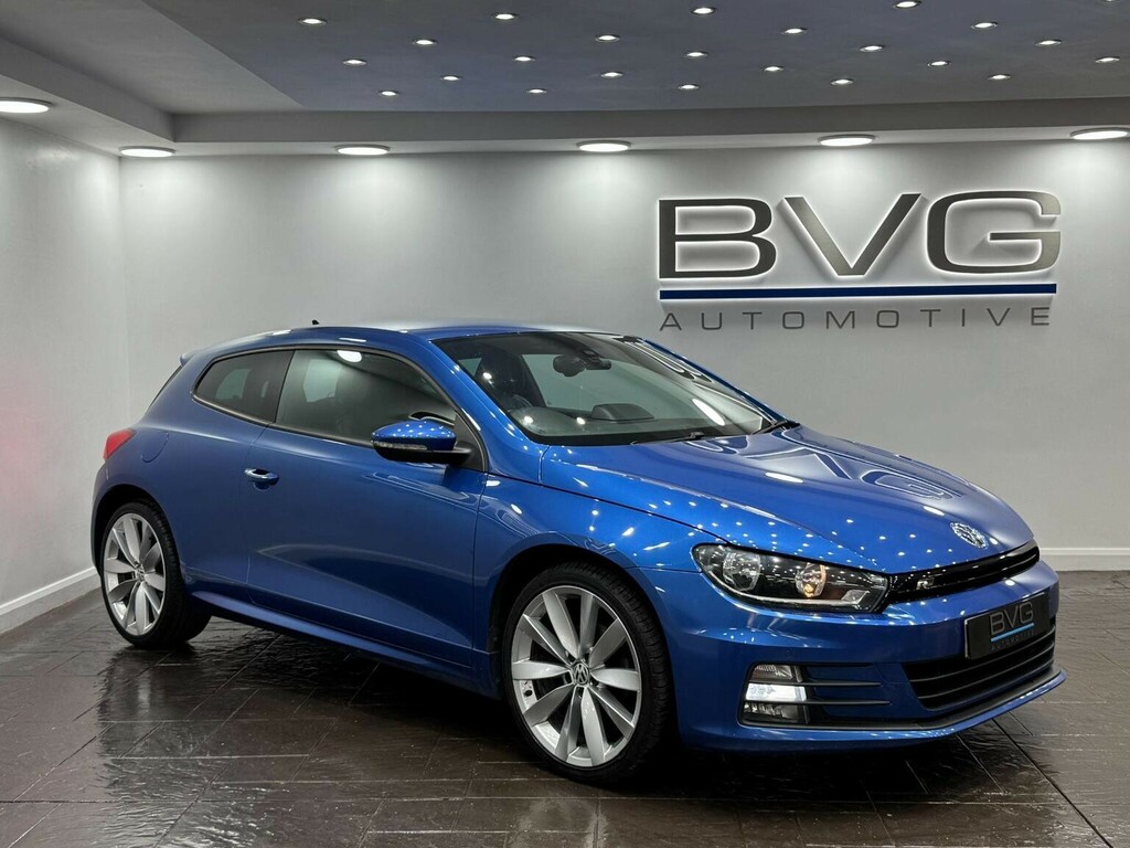 Volkswagen Scirocco 2.0 Tdi Bluemotion Tech R-line Dsg Euro 6 Ss Blue