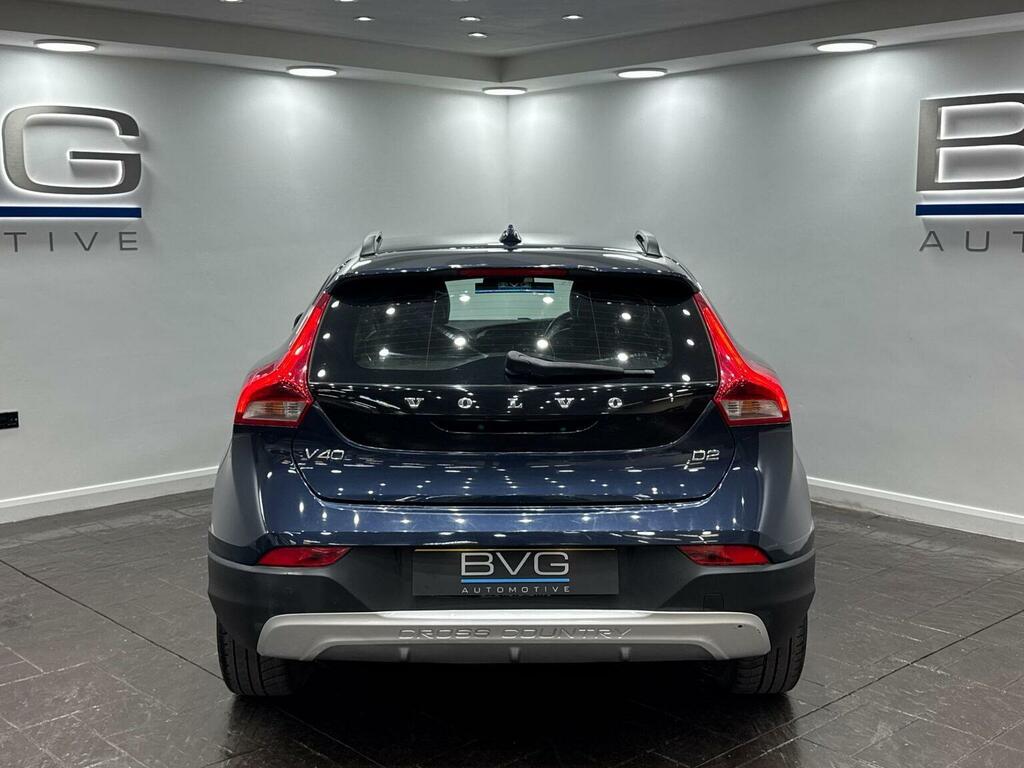 Volvo V40 Cross Country Hatchback 1.6 D2 Lux Powershift Euro 5 Ss Blue #7