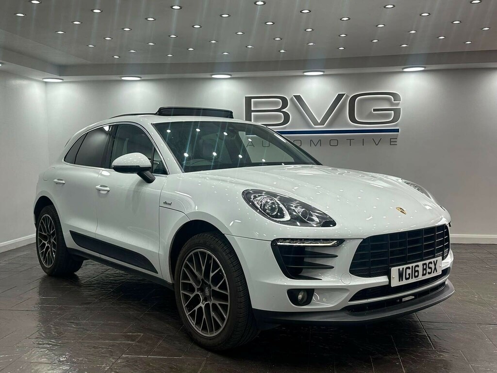 Porsche Macan 3.0 Td V6 S Pdk 4Wd Euro 6 Ss White