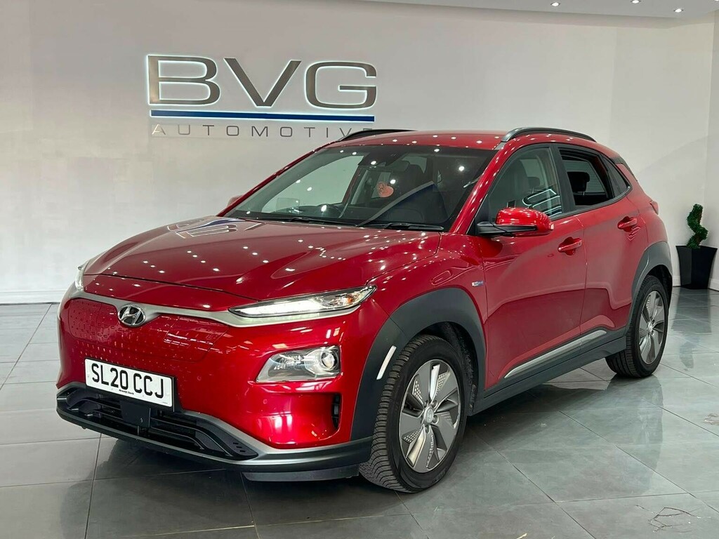 Hyundai Kona Suv 64Kwh Premium Se 7Kw Charger 2020 SL20CCJ Red