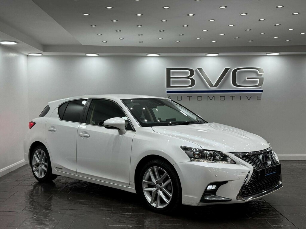 Lexus CT Hatchback 1.8 200H Luxury Cvt Euro 6 Ss 20 ML67NWK White