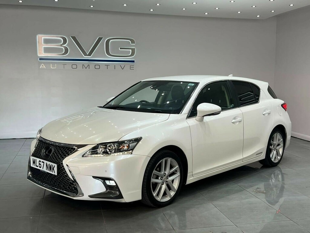 Lexus CT 1.8 200H Luxury Cvt Euro 6 Ss White