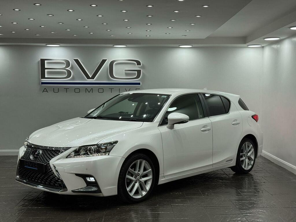 Lexus CT Hatchback 1.8 200H Luxury Cvt Euro 6 Ss 20 ML67NWK White #3