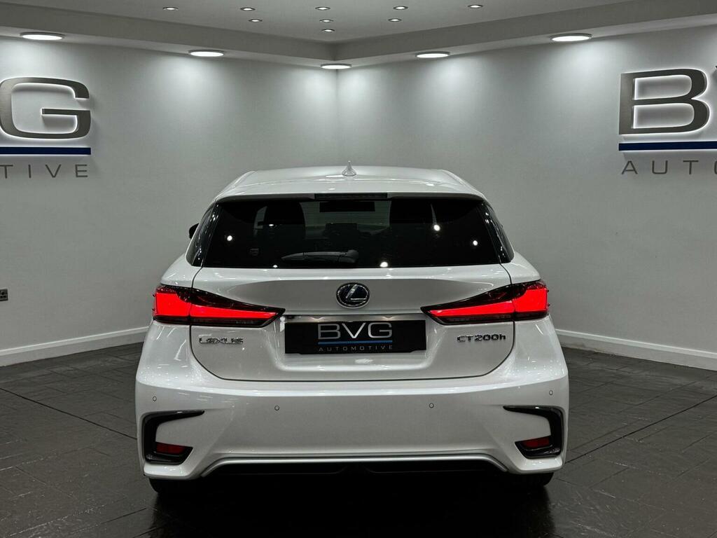 Lexus CT Hatchback 1.8 200H Luxury Cvt Euro 6 Ss 20 ML67NWK White #5