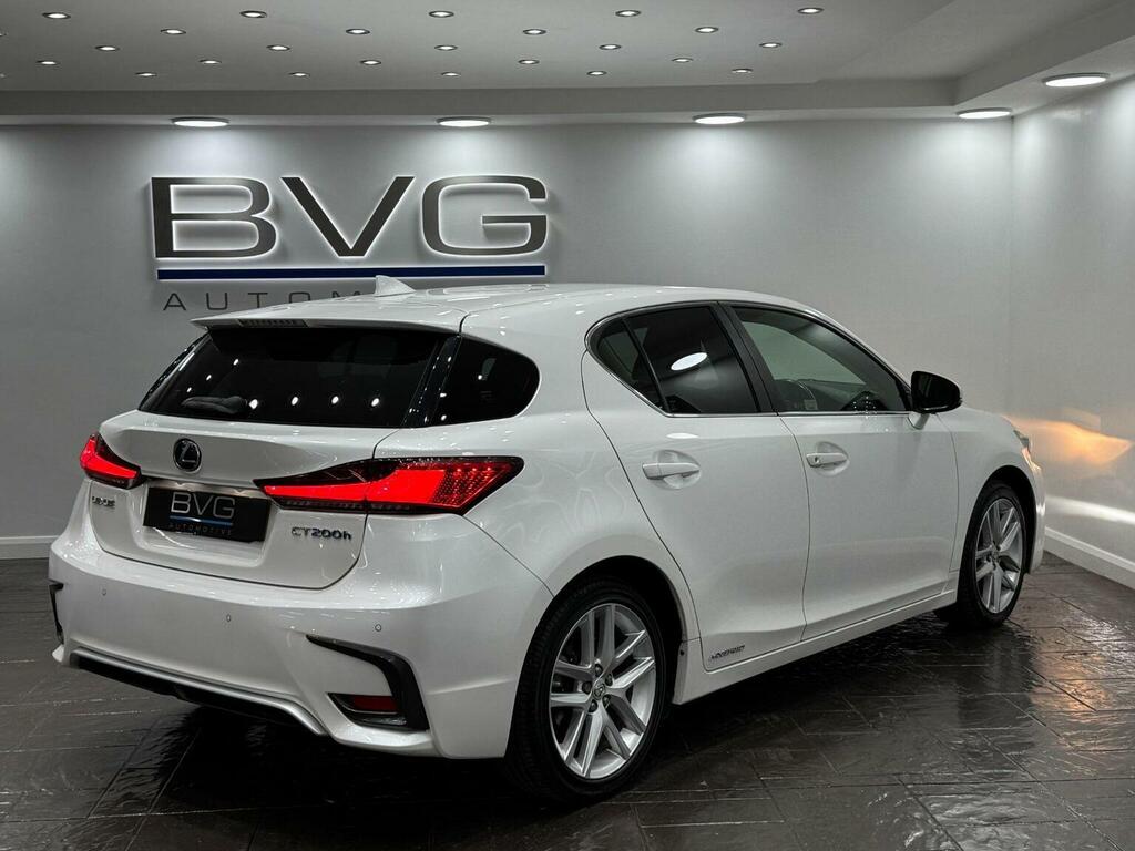 Lexus CT Hatchback 1.8 200H Luxury Cvt Euro 6 Ss 20 ML67NWK White #6