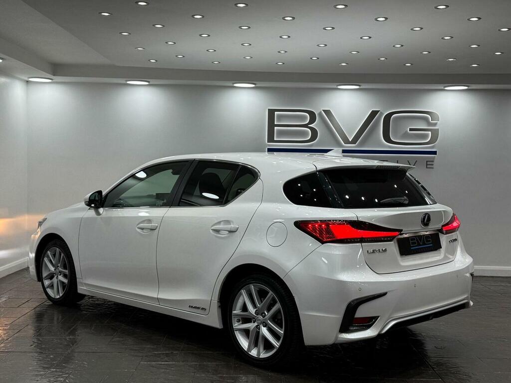 Lexus CT Hatchback 1.8 200H Luxury Cvt Euro 6 Ss 20 ML67NWK White #4