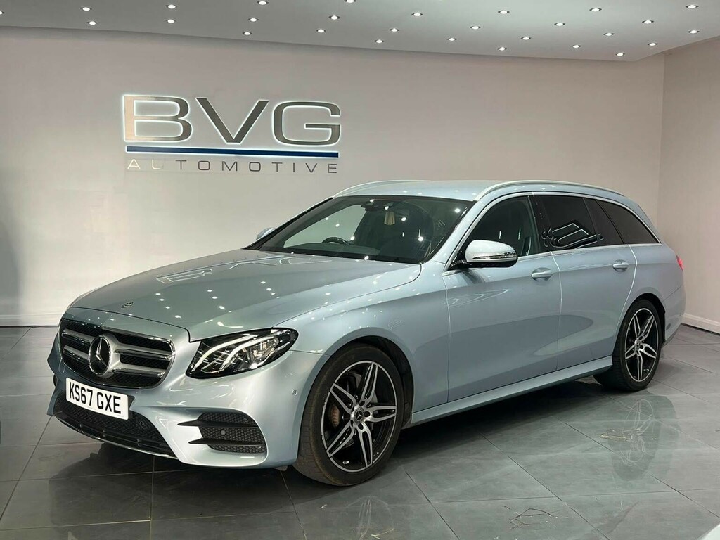 Mercedes-Benz E Class 2.0 E220d Amg Line G-tronic Euro 6 Ss Silver