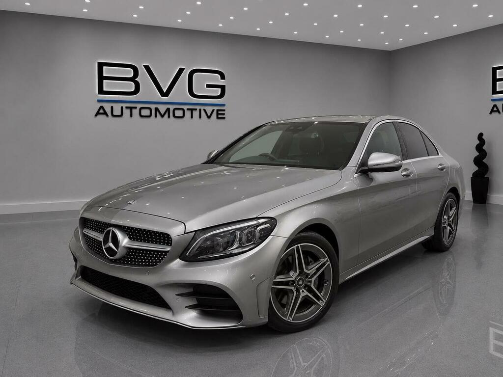 Mercedes-Benz C Class 2.0 C300d Amg Line Premium G-tronic Euro 6 Ss Silver
