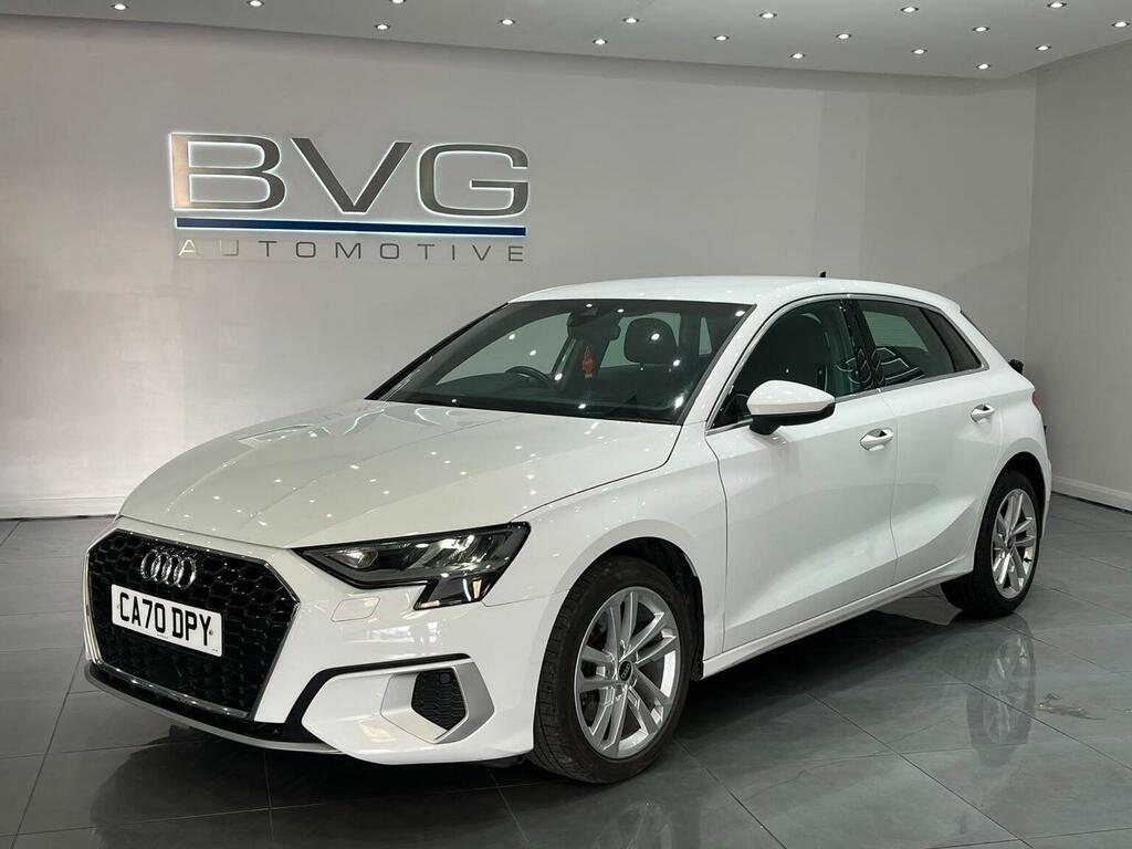 Audi A3 1.0 Tfsi 30 Sport Sportback Euro 6 Ss White