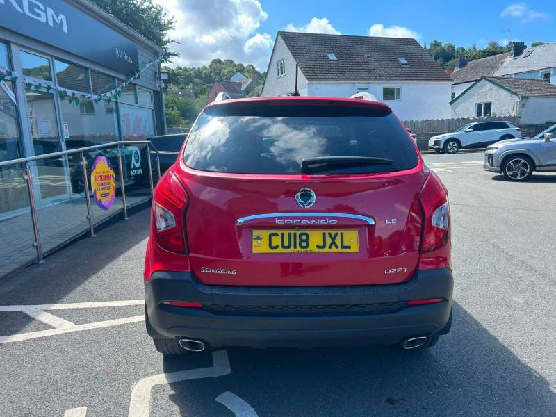 SsangYong Korando 2.2 Le - 2018 18 Red #6