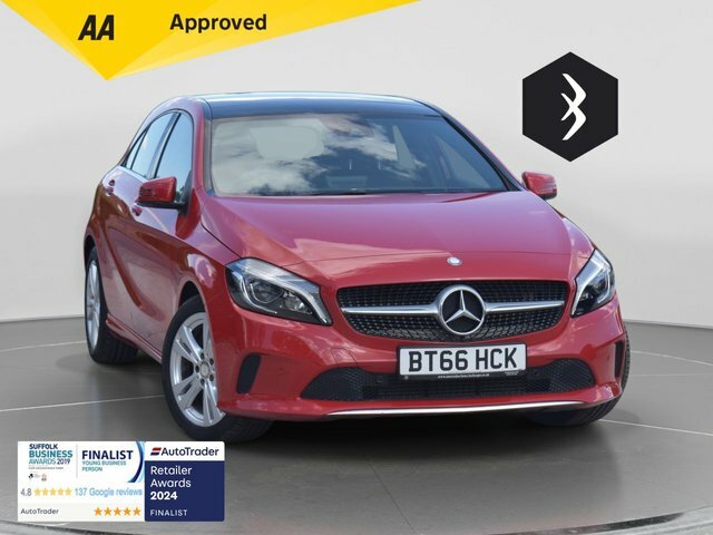 Mercedes-Benz A Class 1.6 A180 Sport Premium Plus Hatchback Red