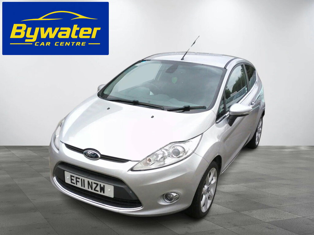 Ford Fiesta 1.6L Titanium Hatchback Euro 5 EF11NZW Silver
