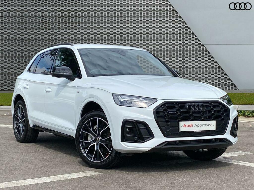 Audi Q5 Black Edition 50 Tfsi E Quattro 299 Ps S Tronic White