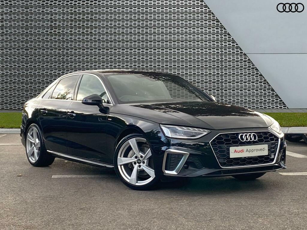 Audi A4 S Line 40 Tfsi 204 Ps S Tronic Black