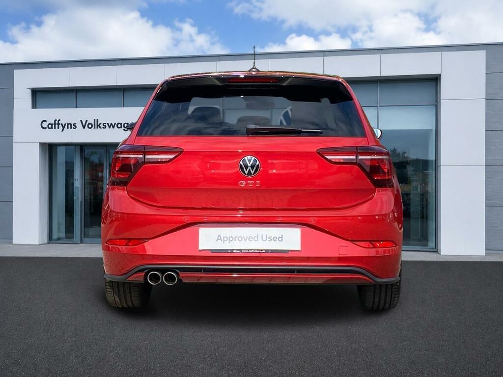 Volkswagen Polo 2.0 Tsi Gti Dsg Red #4