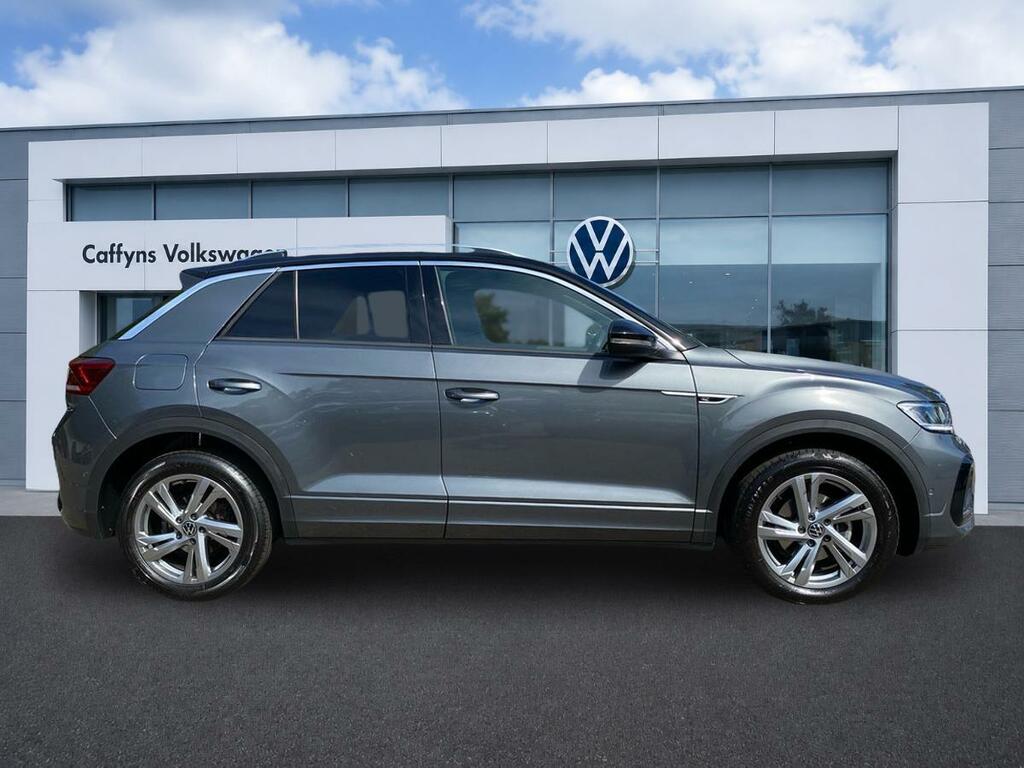 Volkswagen T-Roc 1.5 Tsi R-line Dsg Grey #5