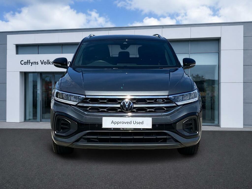 Volkswagen T-Roc 1.5 Tsi R-line Dsg Grey #3