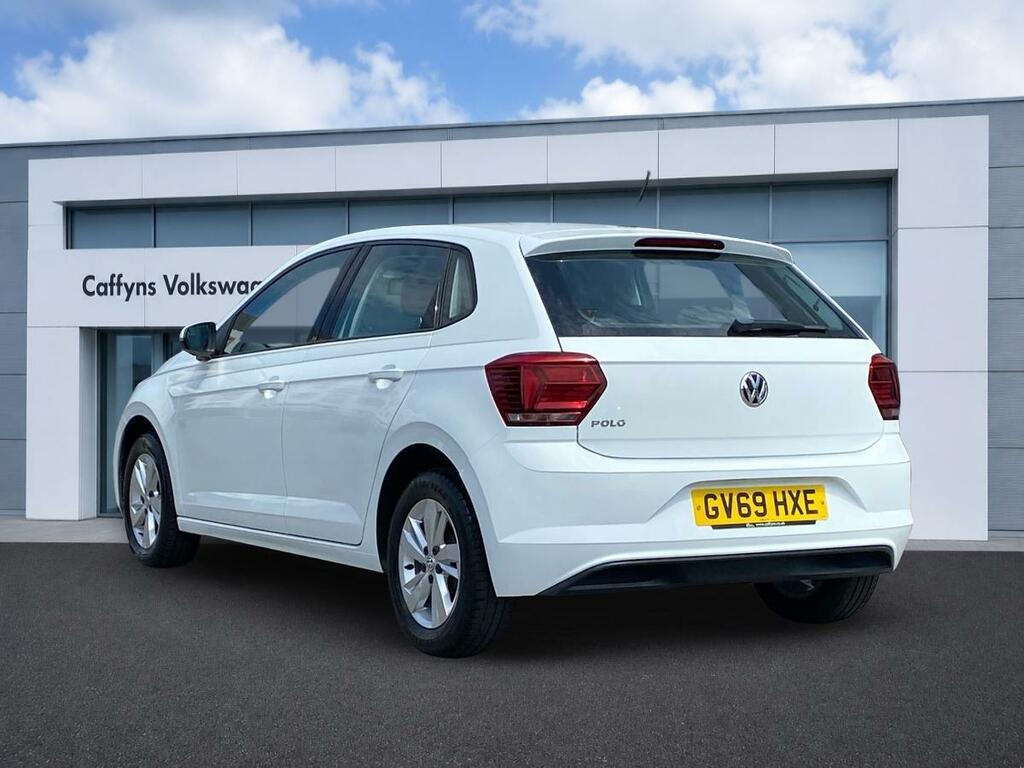 Volkswagen Polo 1.0 Tsi Gpf Se Hatchback Dsg Euro 6 S GV69HXE White #2