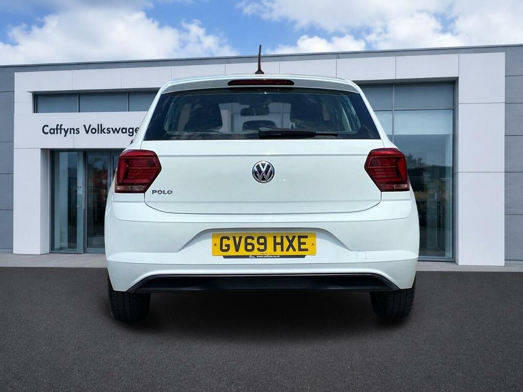 Volkswagen Polo 1.0 Tsi Gpf Se Hatchback Dsg Euro 6 S GV69HXE White #4