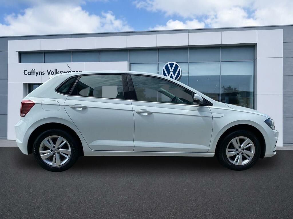 Volkswagen Polo 1.0 Tsi Gpf Se Hatchback Dsg Euro 6 S GV69HXE White #5